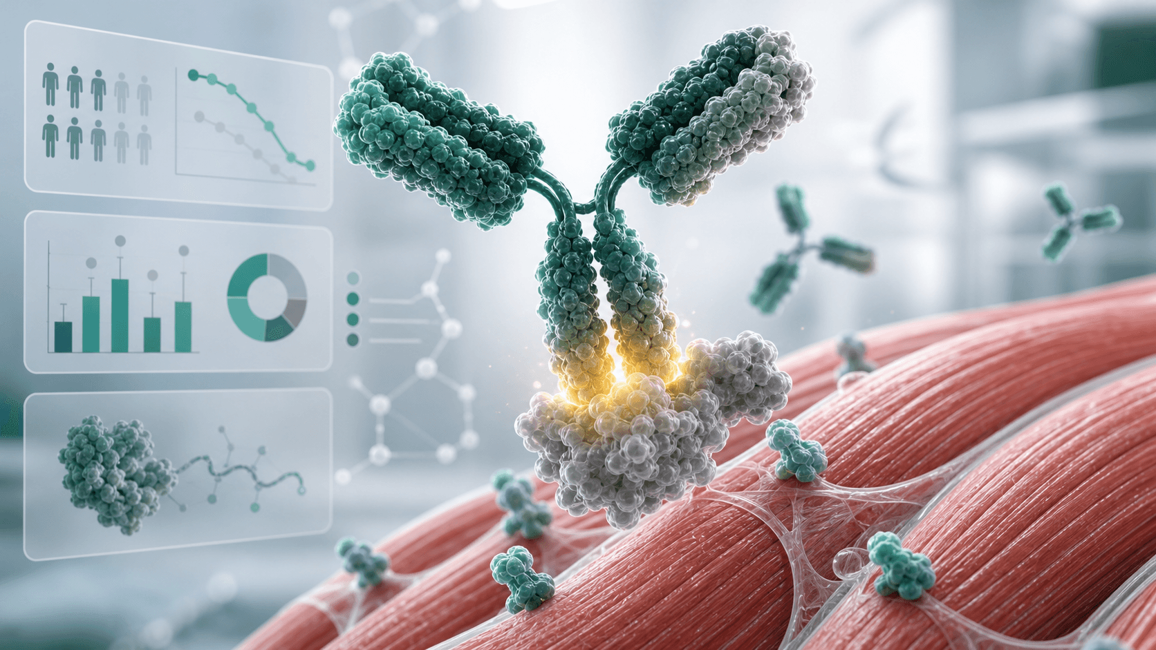 Anti-Myostatin Antibodies and Drug Candidates: MYO-029, BMS-986089, LY2495655 article visual
