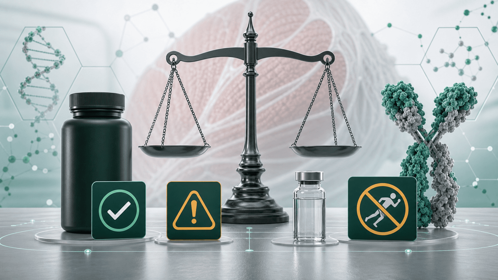 Are Myostatin Inhibitors Legal? Supplements, Peptides, and Prescription Drugs article visual