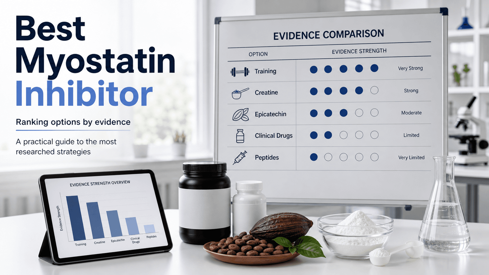 Best Myostatin Inhibitor: Ranking Options by Evidence, Not Hype cover