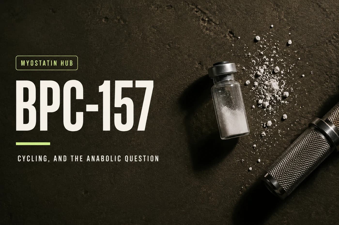 BPC-157 Cycle: Cycling, and the Anabolic Question cover
