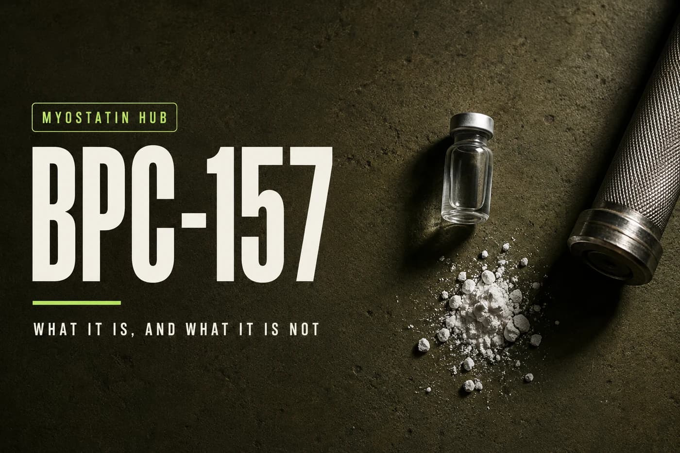 What Is BPC-157? What It Is, and What It Is Not article visual
