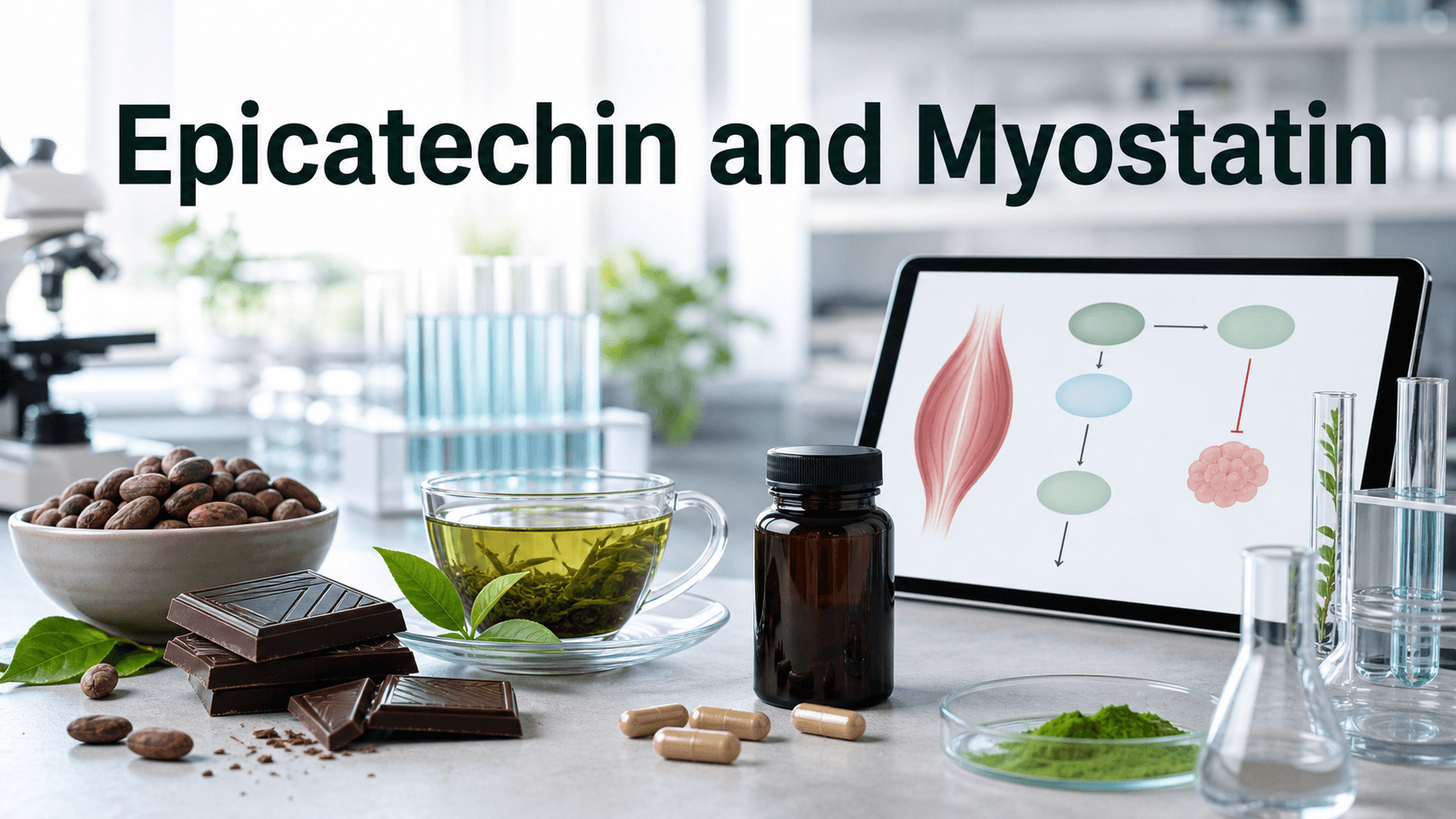 Epicatechin and Myostatin: Does It Really Lower Myostatin? article visual