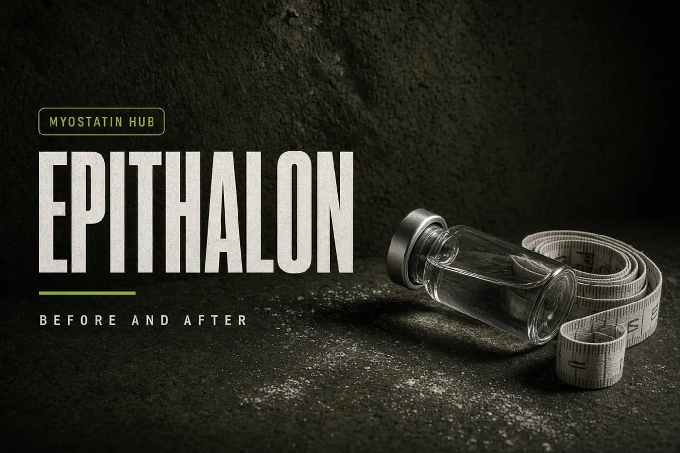 Epithalon Before And After: What Changes, and What Does Not cover