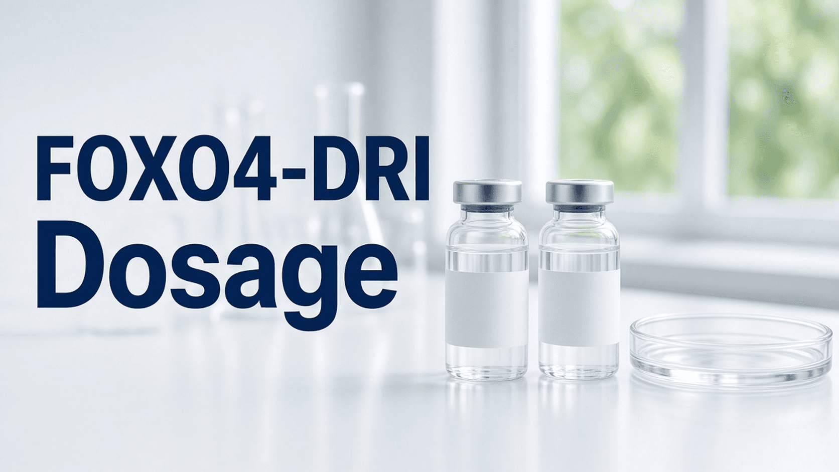 FOXO4-DRI Dosage: No Human Dose Exists, and What Does article visual