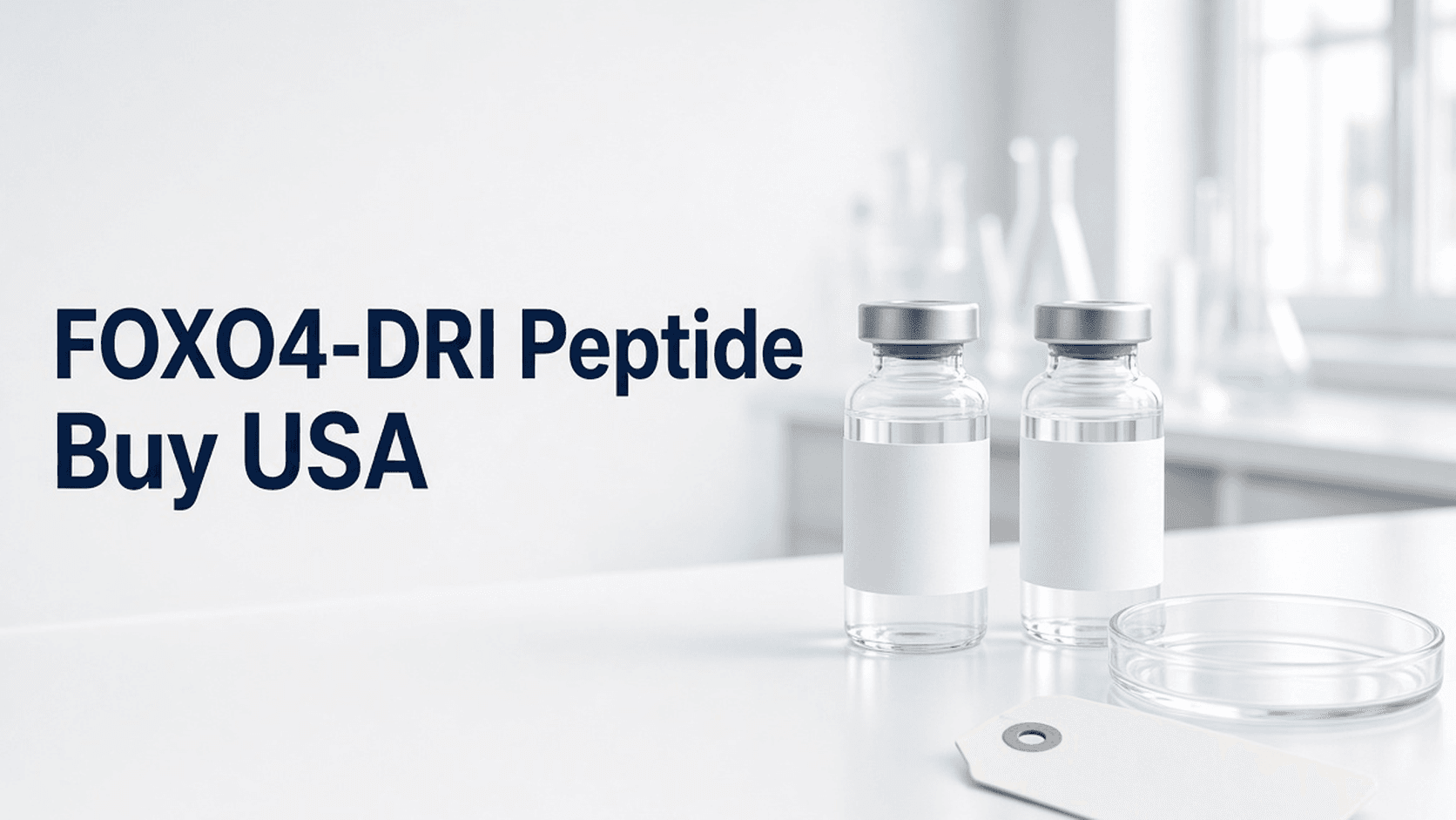 FOXO4-DRI Peptide Buy USA: Domestic Stock and Customs cover