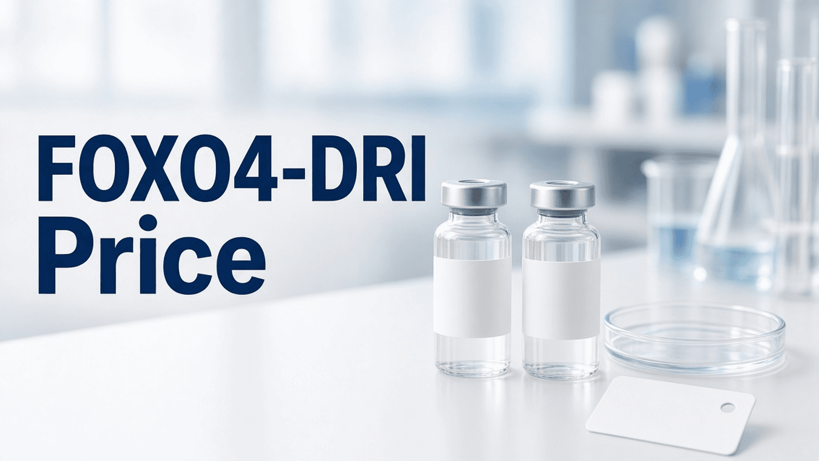 FOXO4-DRI Price: $67 a Vial, and the Per-mg Catch cover
