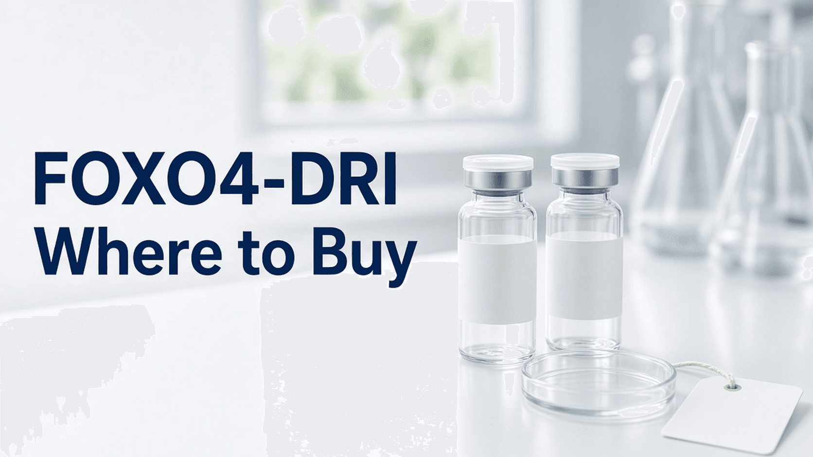 FOXO4-DRI Where to Buy: Verifying a Vial for Muscle Research cover