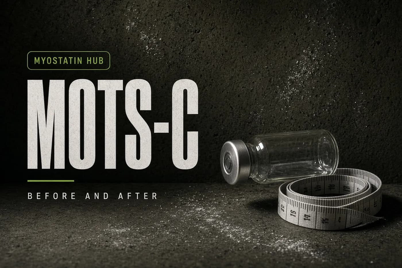 MOTS-c Before And After: What Changes, and What Does Not cover