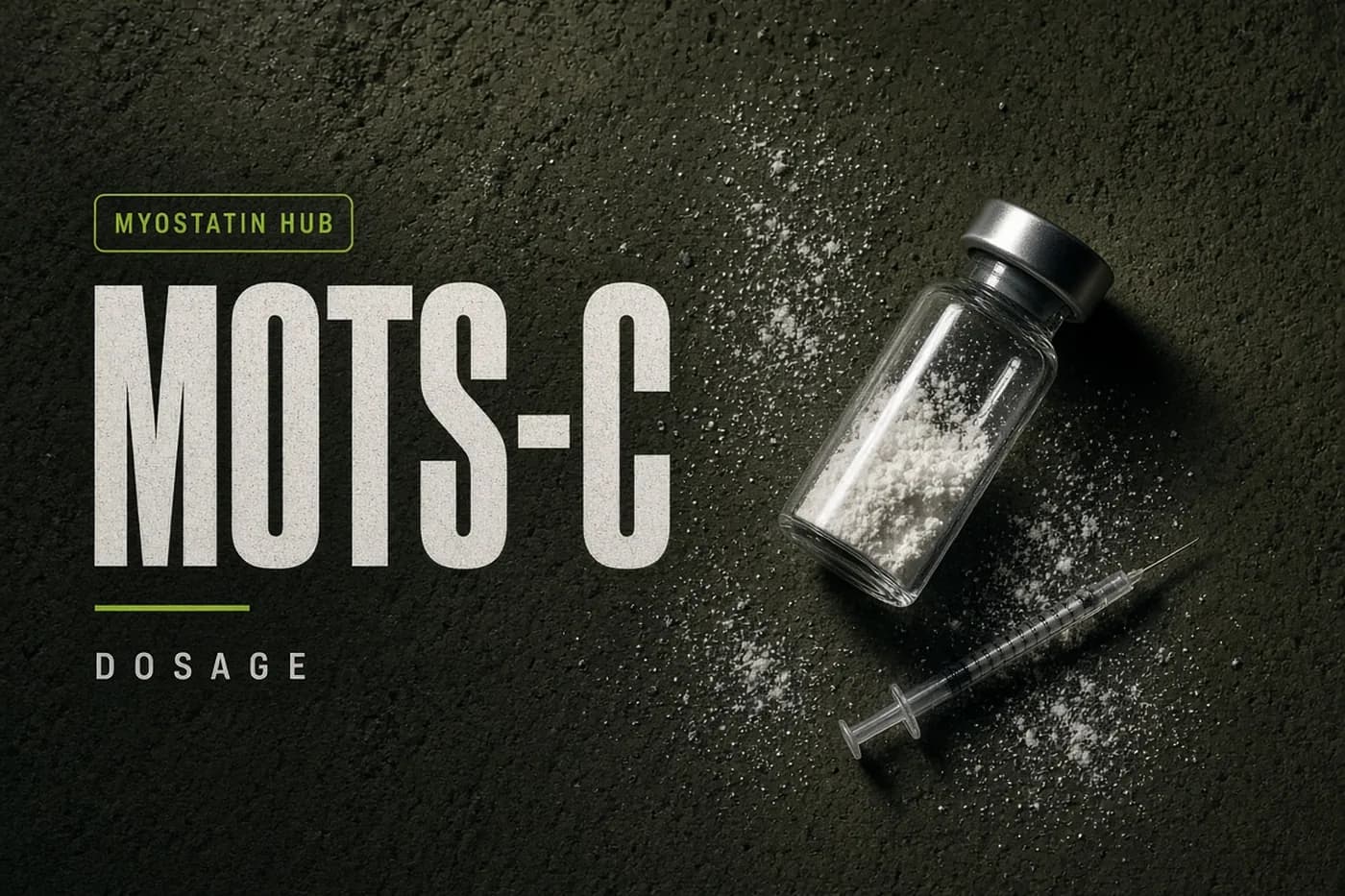 MOTS-c Dosage: Dosing, and What It Means for Lean Mass cover