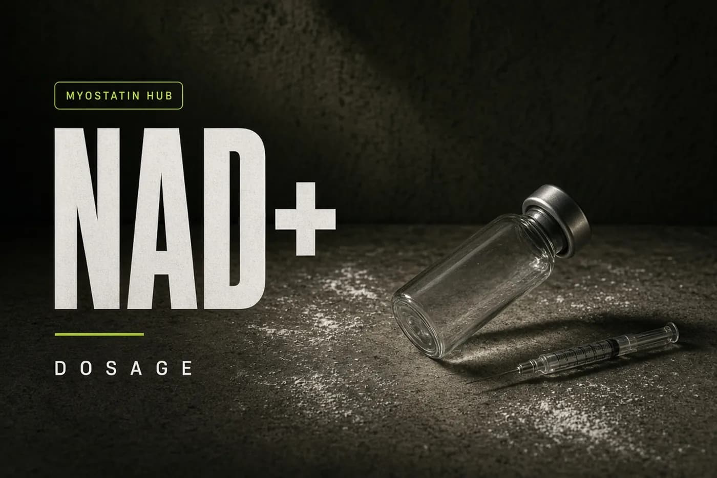 NAD+ Dosage: Dosing, and What It Means for Lean Mass cover