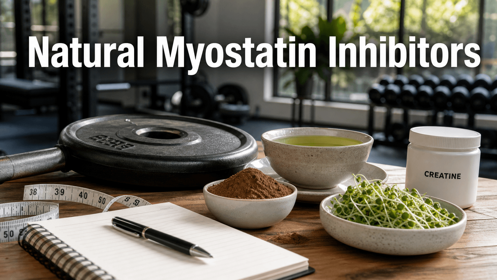 Natural Myostatin Inhibitors: Foods, Training, and Supplements Reviewed cover