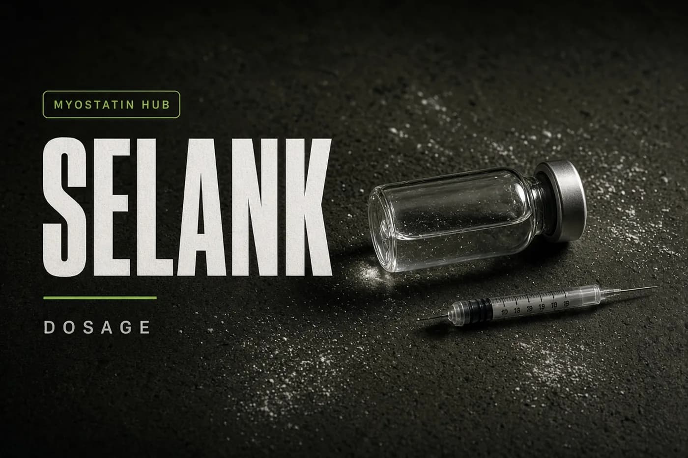 Selank Dosage: Dosing, and What It Means for Lean Mass cover