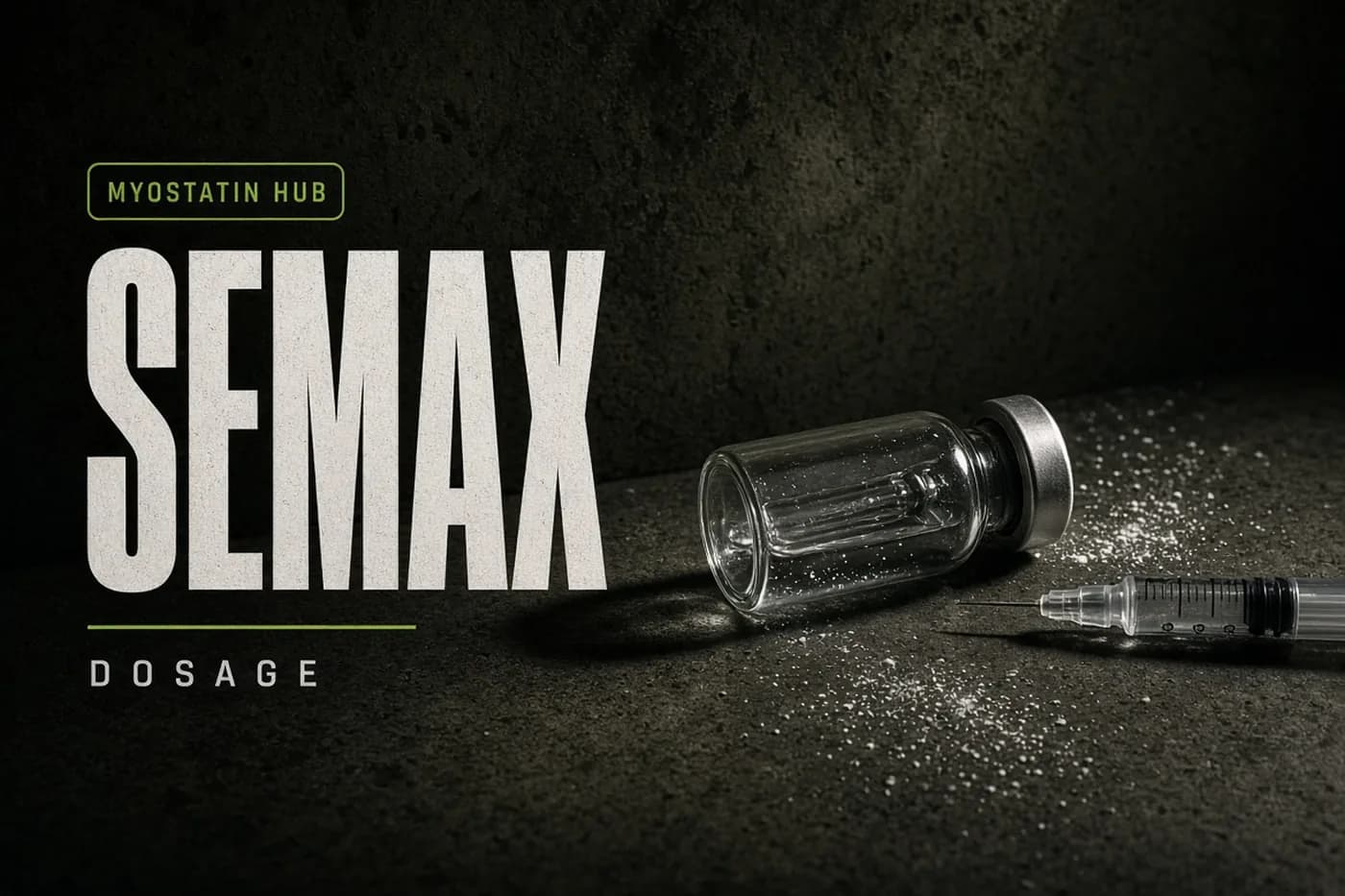 Semax Dosage: Dosing, and What It Means for Lean Mass cover