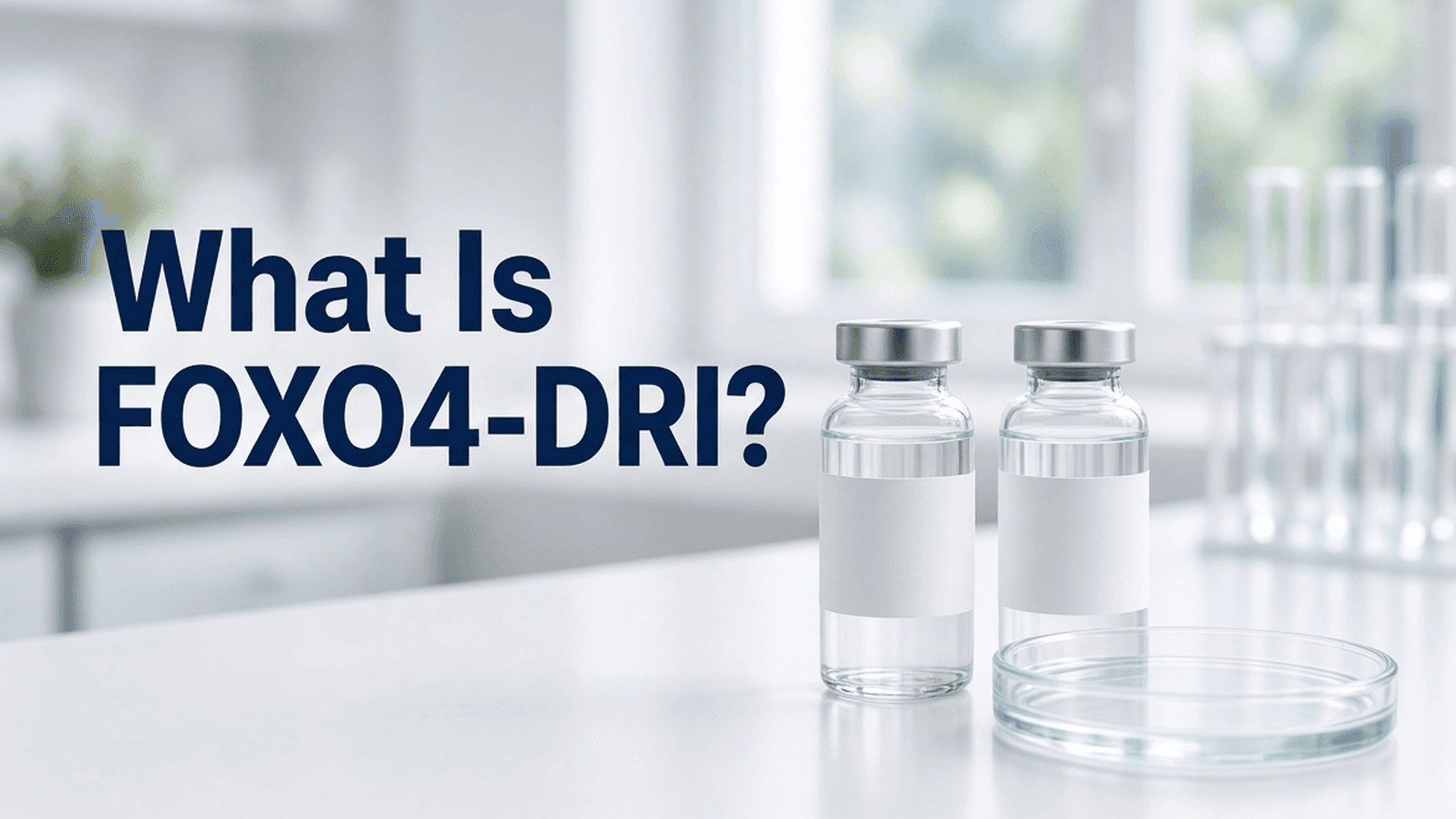 FOXO4-DRI What Is It? A Senolytic, Not an Anabolic article visual