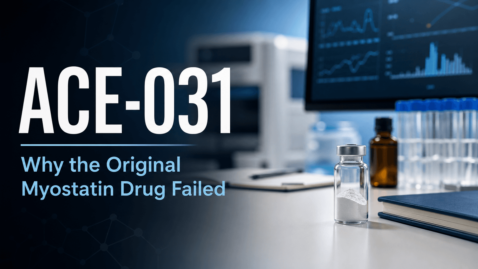 ACE-031 (Ramatercept): Why the Original Myostatin Drug Failed article visual