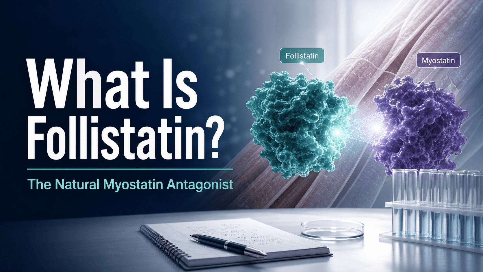 What Is Follistatin? The Body's Natural Myostatin Antagonist
