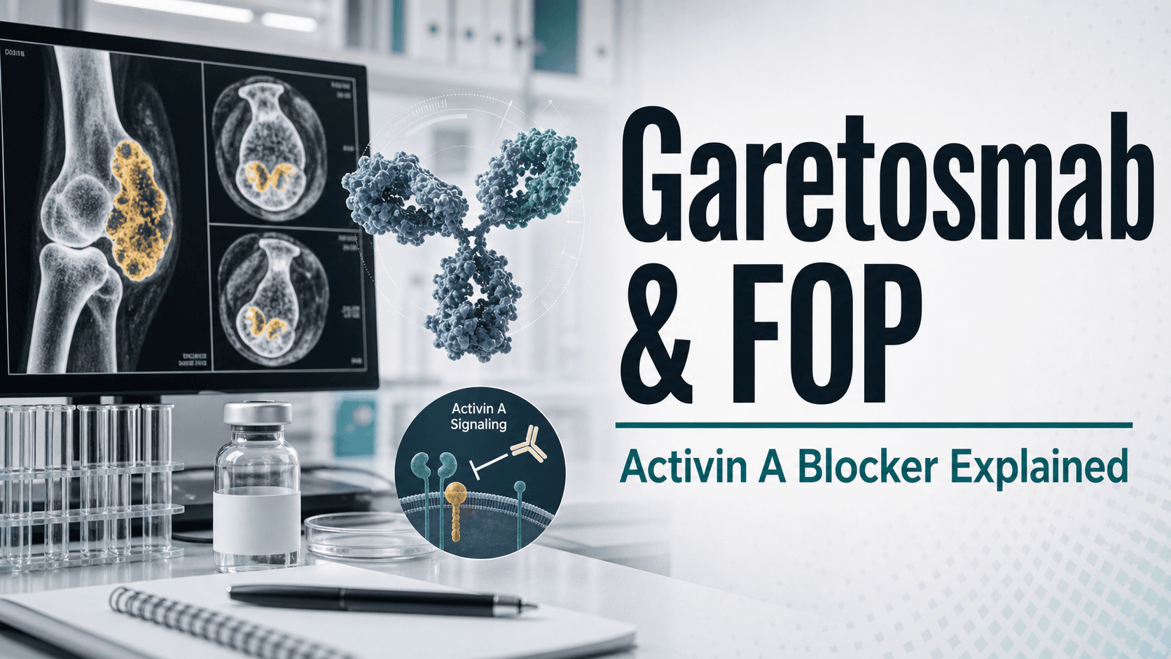 Garetosmab and FOP: Regeneron's Activin A Blocker Explained article visual