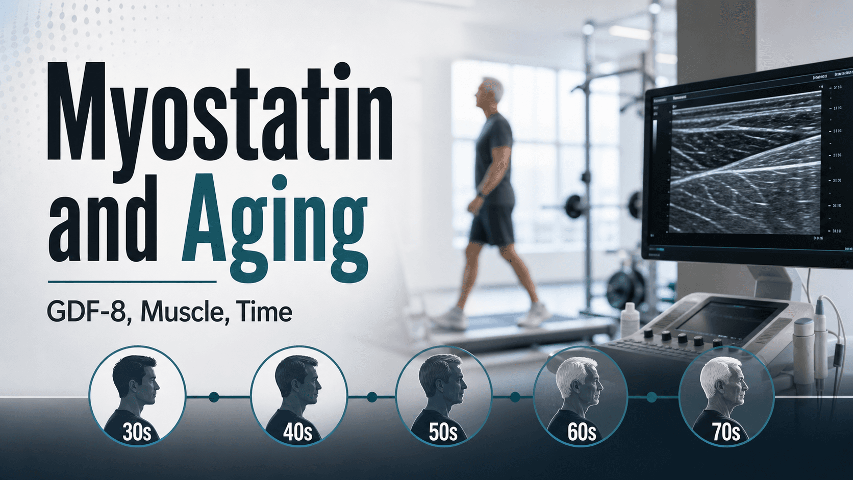 Myostatin and Aging: How GDF-8 Changes From Your 30s to Your 70s article visual
