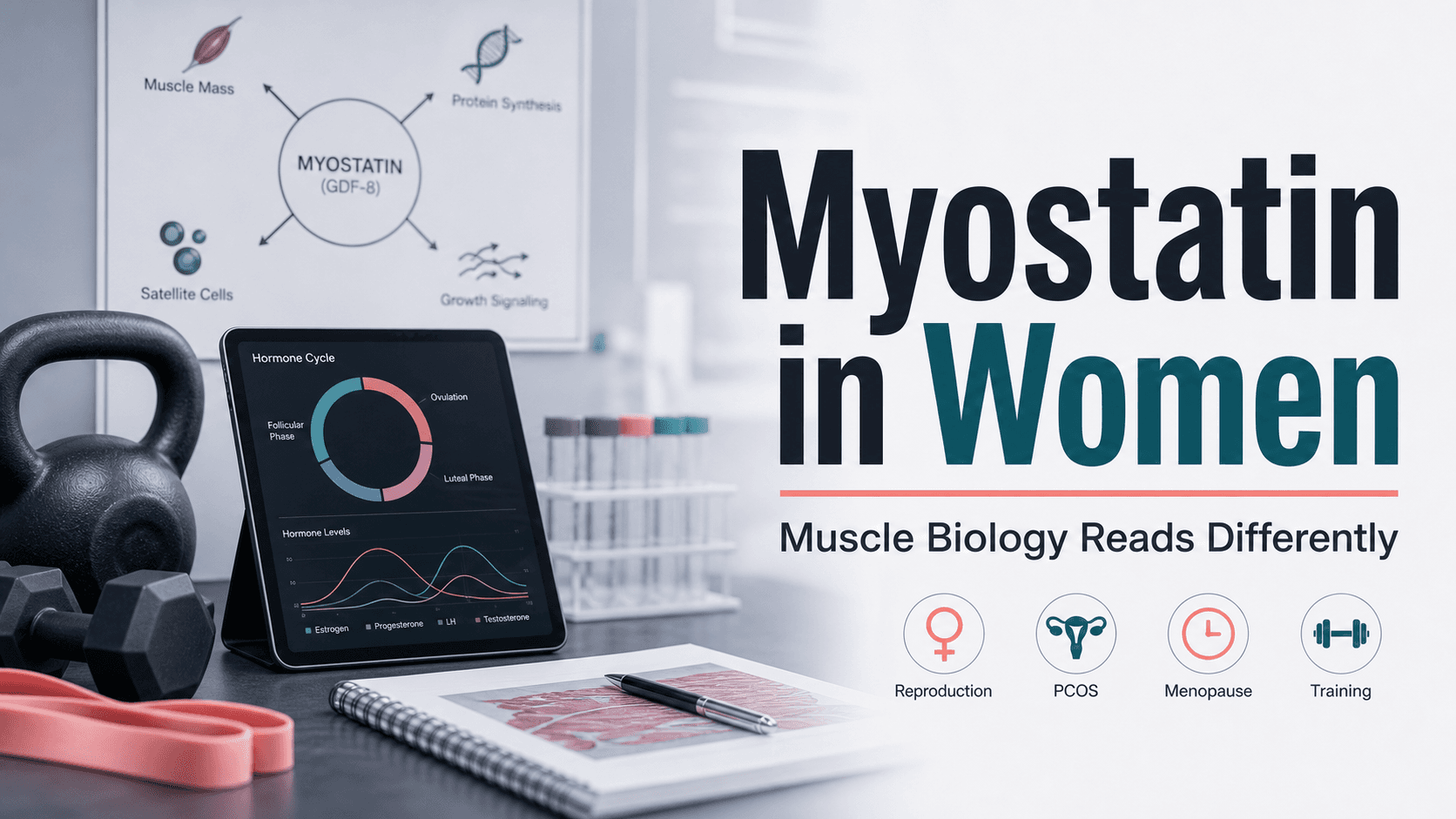 Myostatin in Women: Why Female Muscle Biology Reads Differently article visual