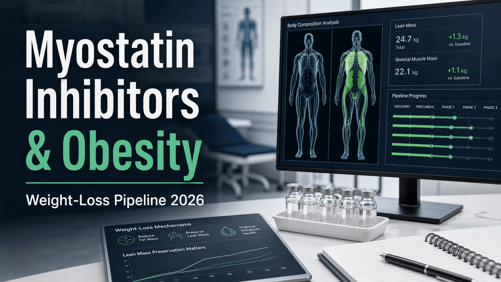 Myostatin Inhibitors and Obesity: The New Class of Weight-Loss Drugs cover