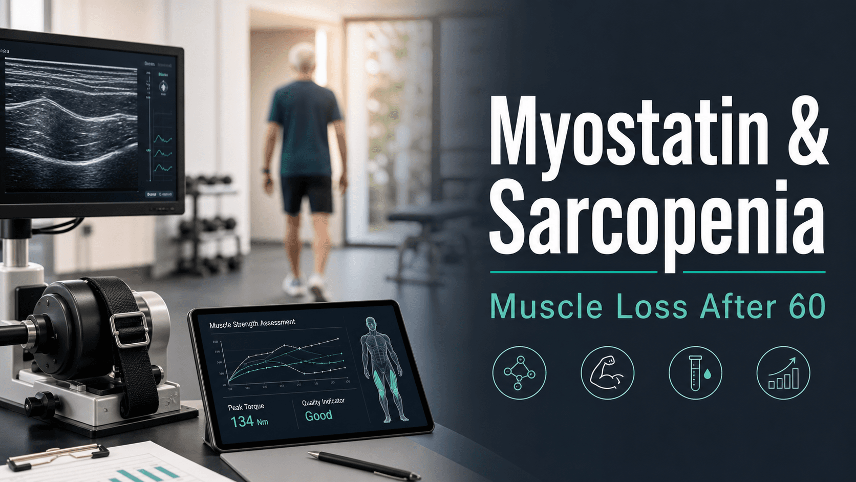 Myostatin and Sarcopenia: Why Muscle Loss Accelerates After 60 article visual
