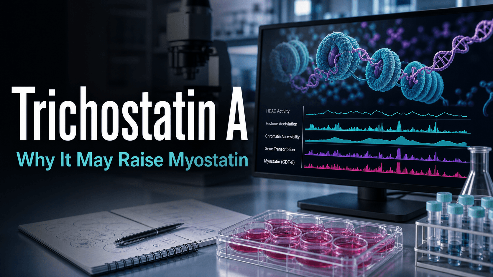 Trichostatin A and Myostatin: Why This HDAC Inhibitor Raises Myostatin, Not Lowers It